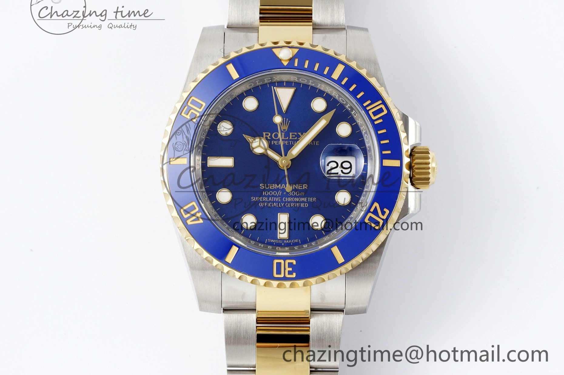 MiroTime 0306 TimelessDesign Submariner 116613 LB Blue Ceramic AR+F 1:1 Best Edition 904L SS Case and Bracelet VR 1823